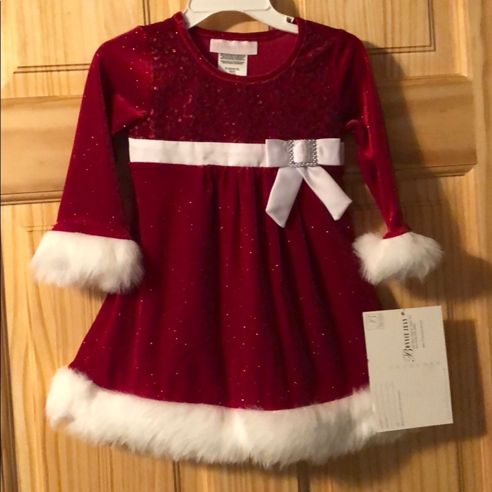 Bonnie Jean Red Mrs. Claus Dress